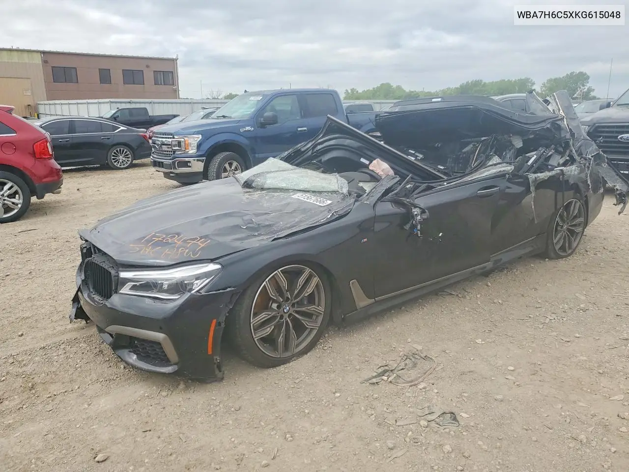 2019 BMW M760 Xi VIN: WBA7H6C5XKG615048 Lot: 51567686