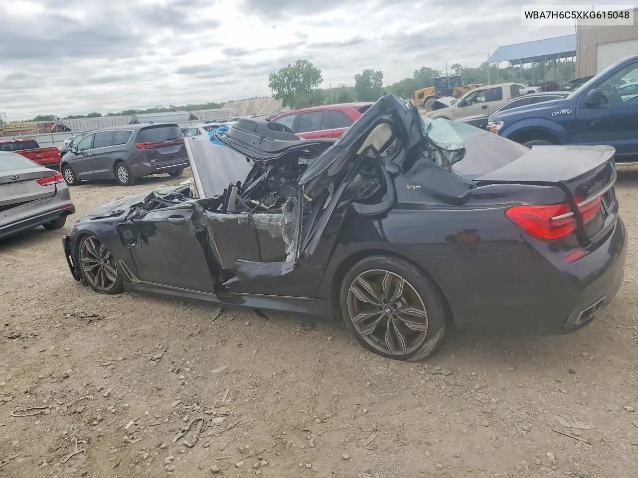 2019 BMW M760 Xi VIN: WBA7H6C5XKG615048 Lot: 51567686