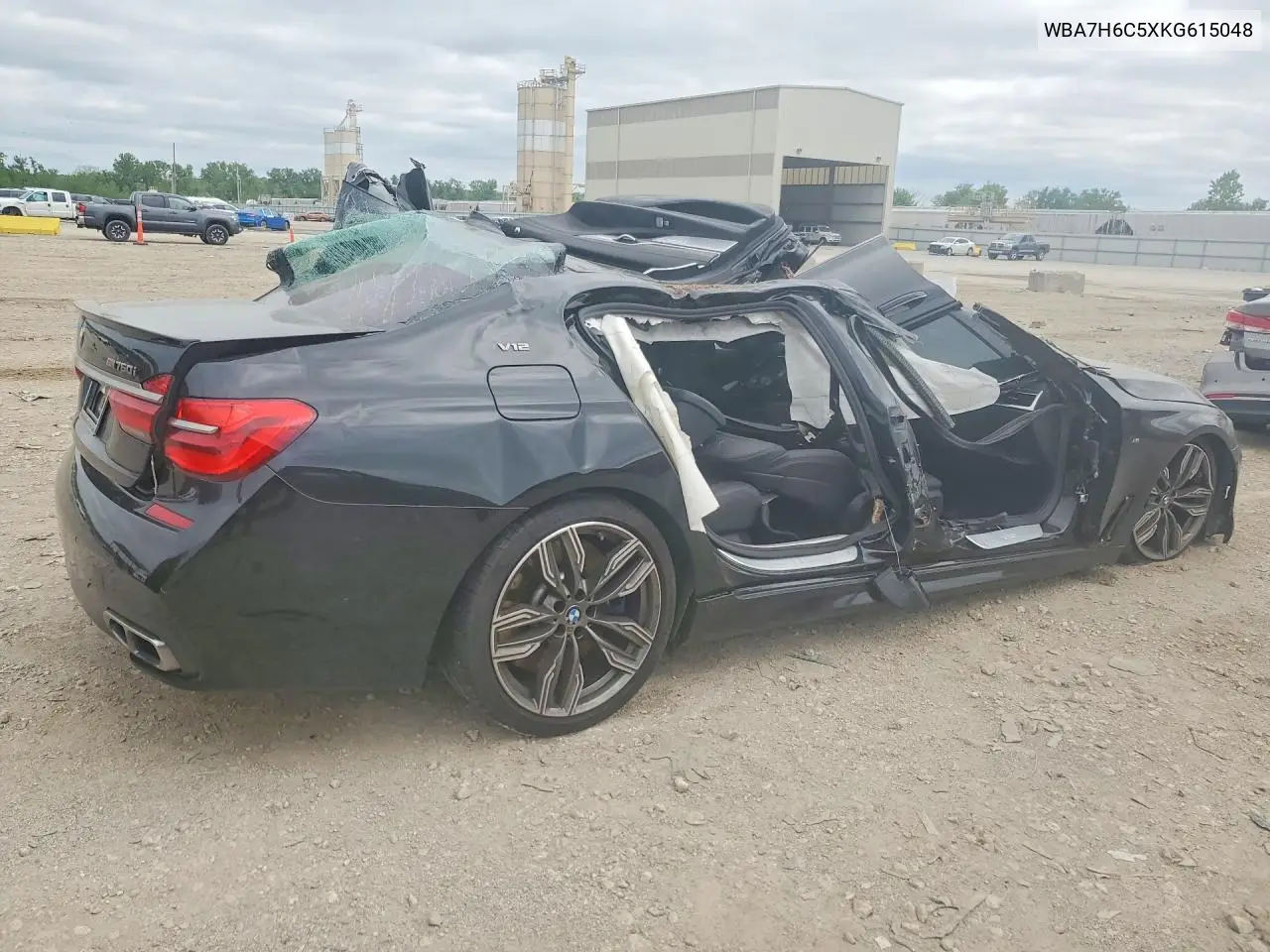 2019 BMW M760 Xi VIN: WBA7H6C5XKG615048 Lot: 51567686