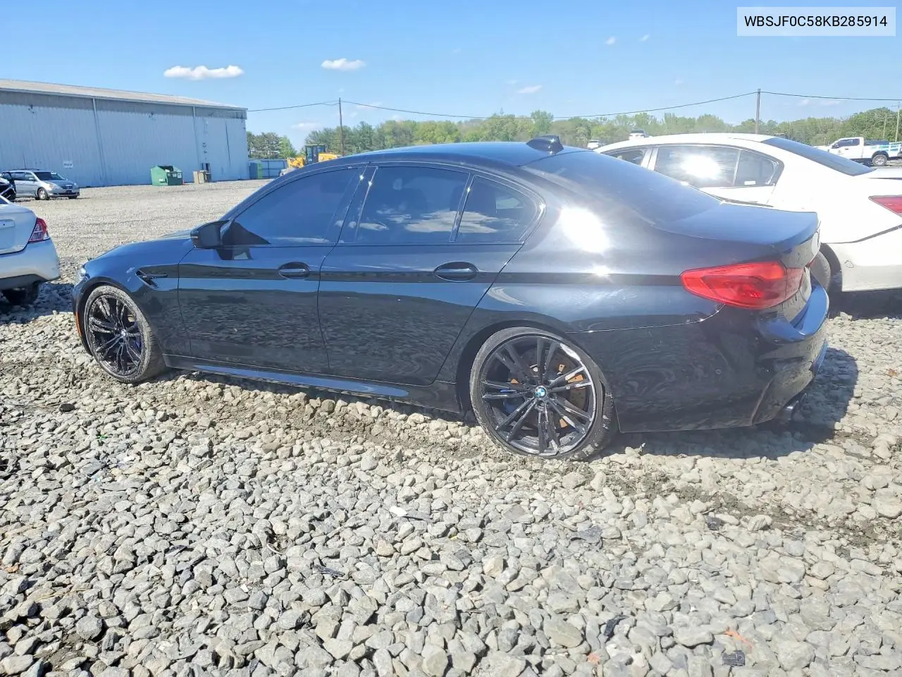 2019 BMW M5 VIN: WBSJF0C58KB285914 Lot: 52301466