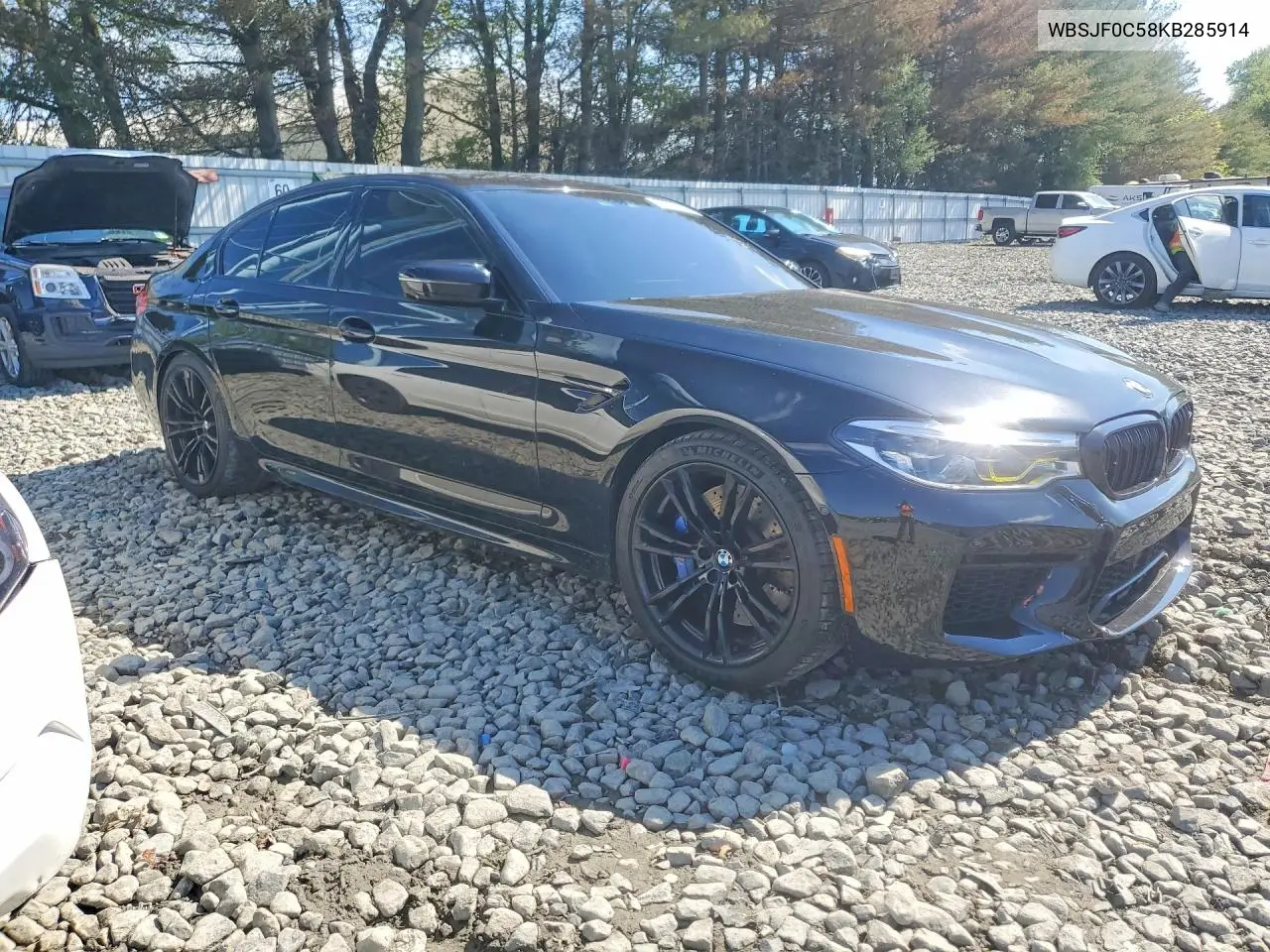 2019 BMW M5 VIN: WBSJF0C58KB285914 Lot: 52301466