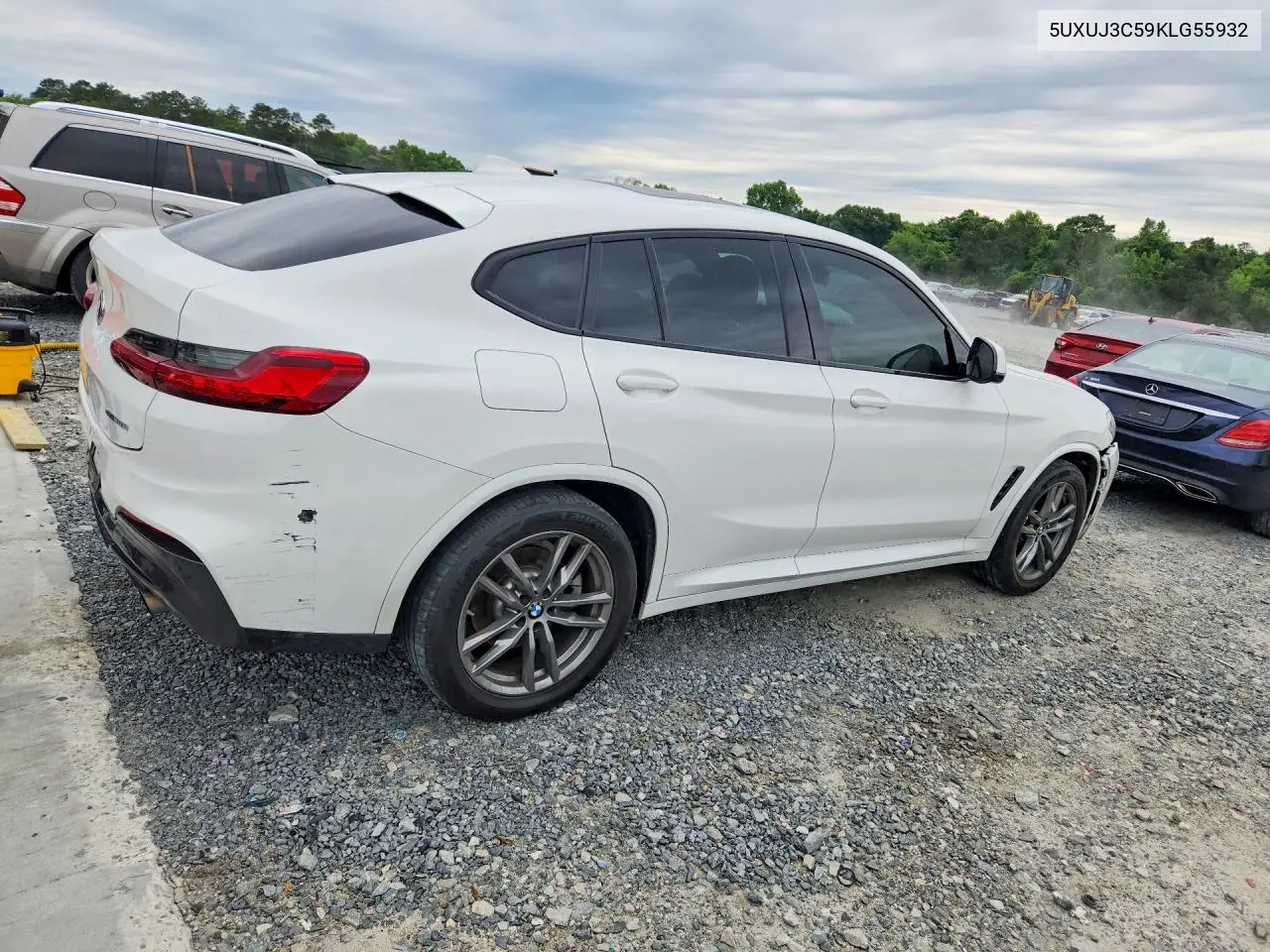 2019 BMW X4 xDrive30I VIN: 5UXUJ3C59KLG55932 Lot: 52681016
