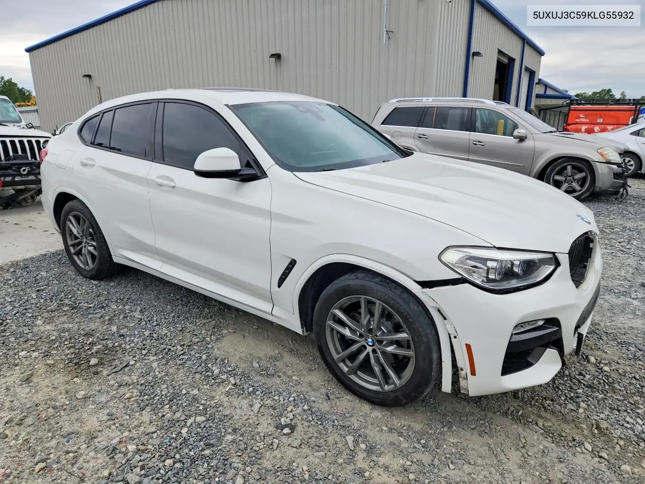 2019 BMW X4 xDrive30I VIN: 5UXUJ3C59KLG55932 Lot: 52681016