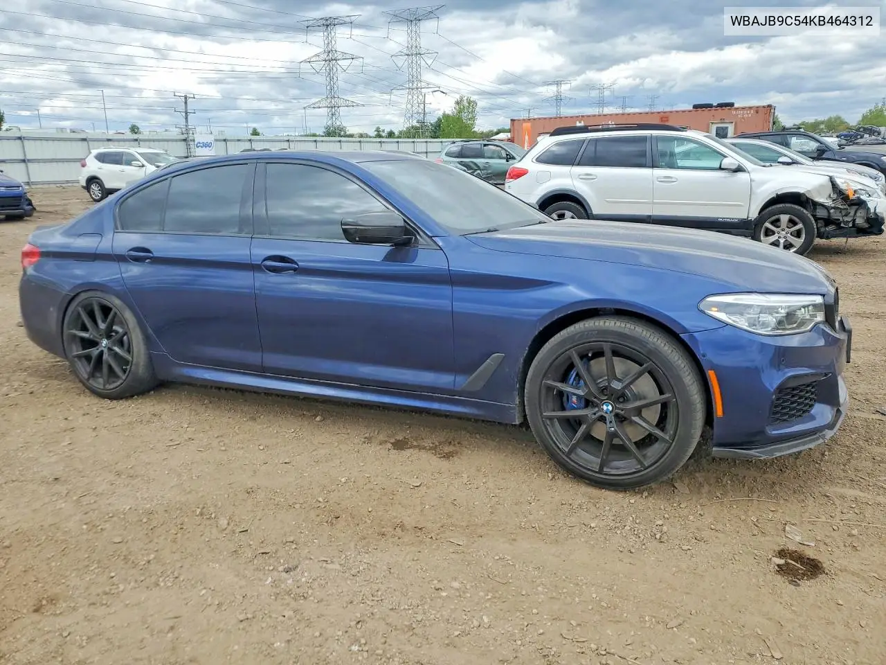 2019 BMW M550Xi VIN: WBAJB9C54KB464312 Lot: 53602506