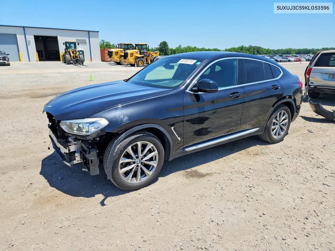 2019 BMW X4 xDrive30I VIN: 5UXUJ3C59KLG53596 Lot: 53782216