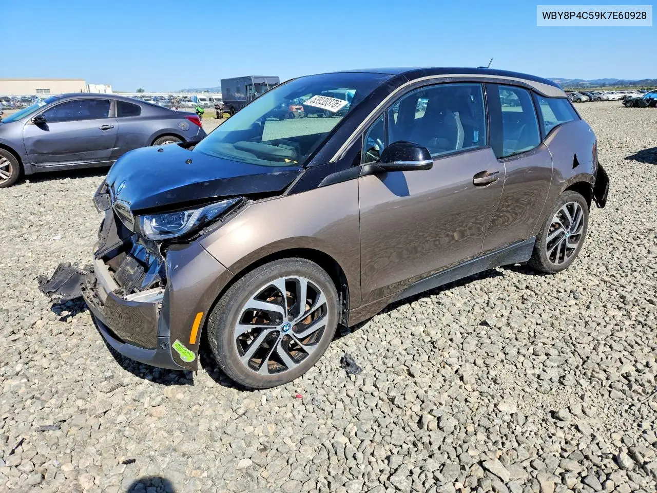 2019 BMW I3 Rex VIN: WBY8P4C59K7E60928 Lot: 53930376