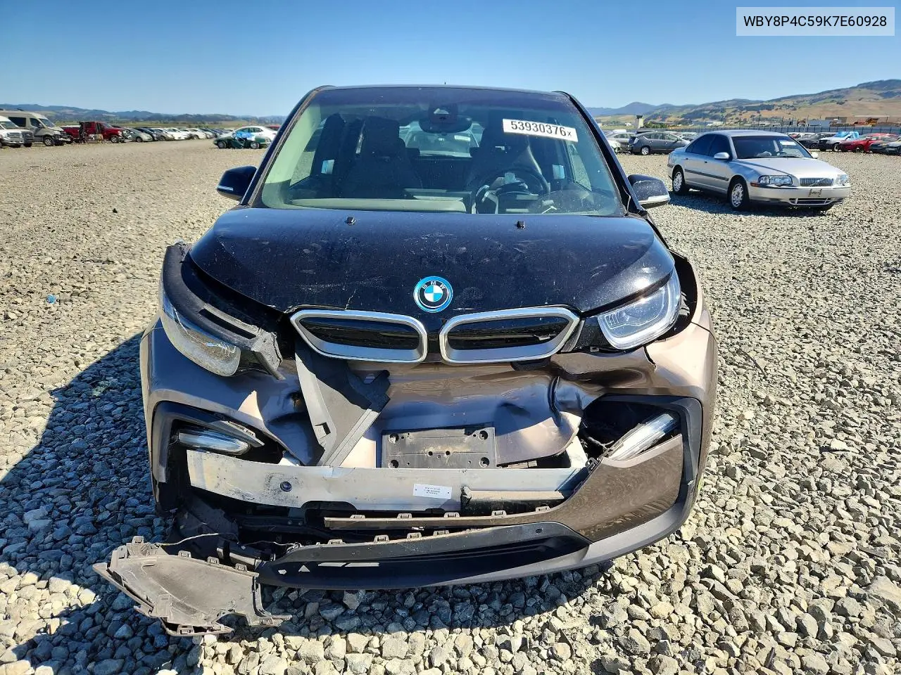 2019 BMW I3 Rex VIN: WBY8P4C59K7E60928 Lot: 53930376