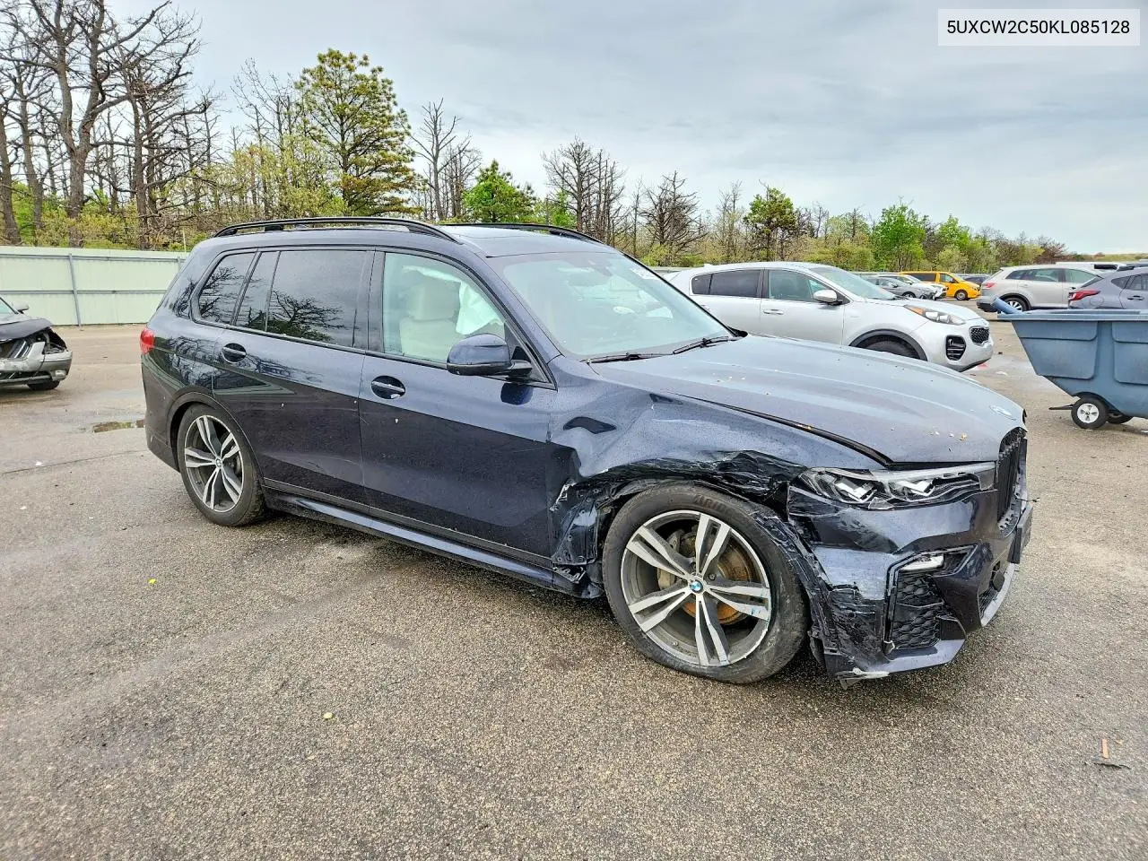 2019 BMW X7 xDrive40I VIN: 5UXCW2C50KL085128 Lot: 54593026