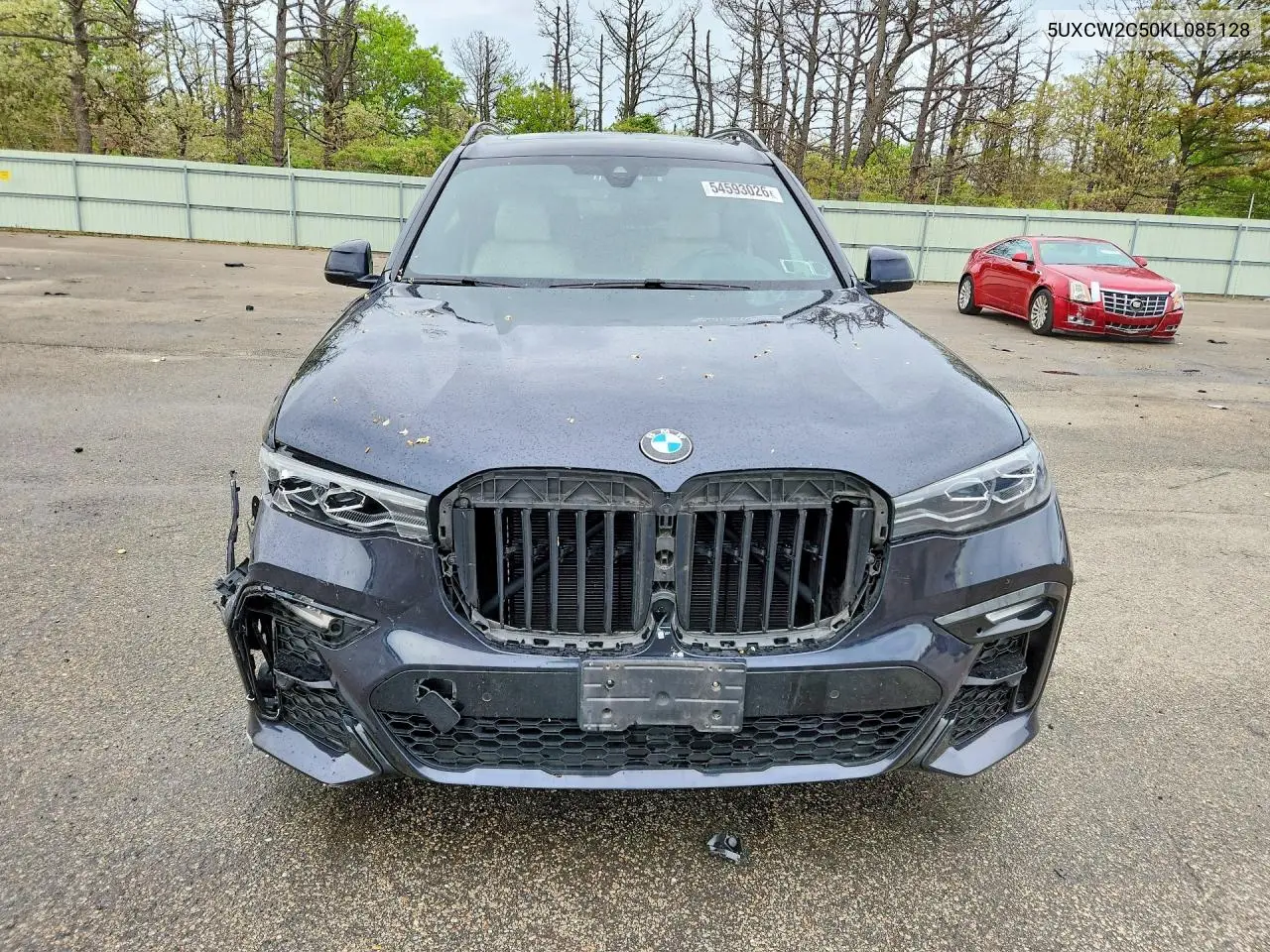 2019 BMW X7 xDrive40I VIN: 5UXCW2C50KL085128 Lot: 54593026