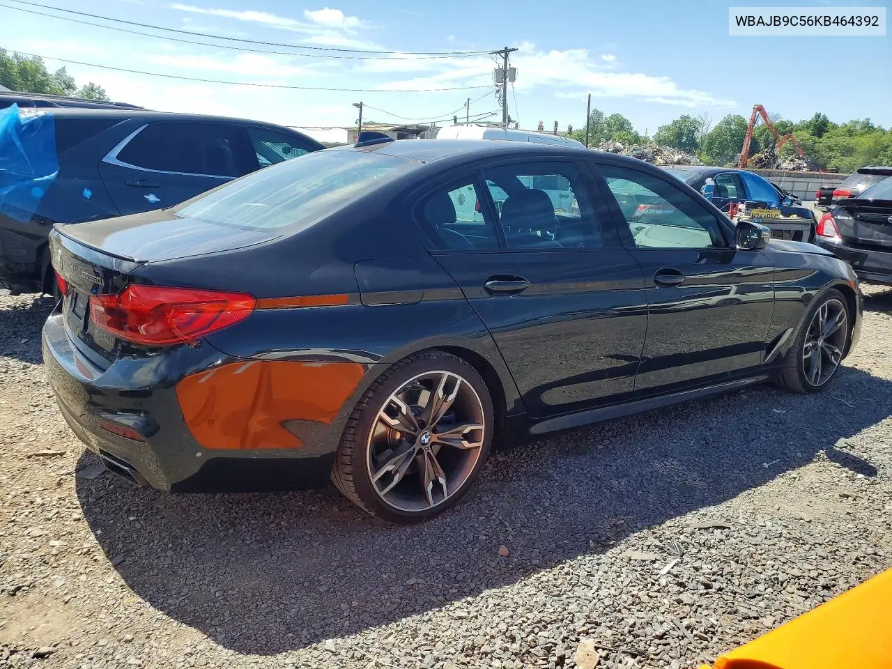 2019 BMW M550Xi VIN: WBAJB9C56KB464392 Lot: 55217456