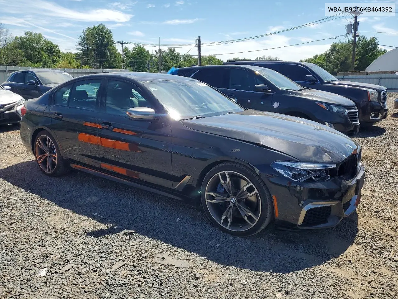 2019 BMW M550Xi VIN: WBAJB9C56KB464392 Lot: 55217456