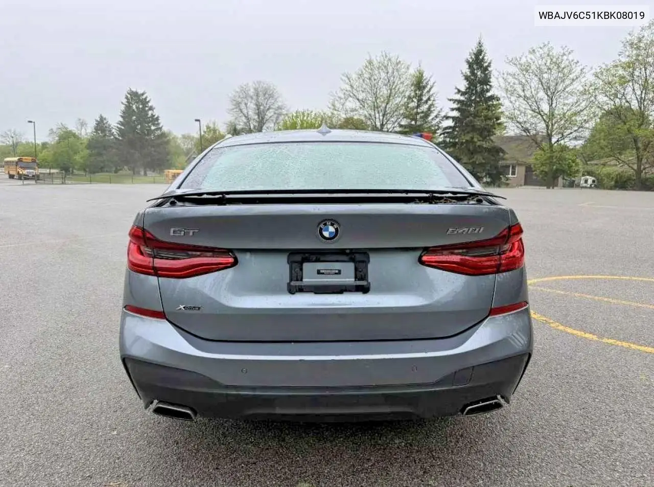2019 BMW 640 Xigt VIN: WBAJV6C51KBK08019 Lot: 55234106