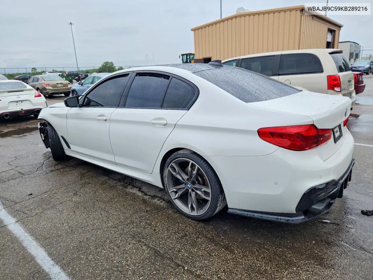 2019 BMW M550Xi VIN: WBAJB9C59KB289216 Lot: 55241656