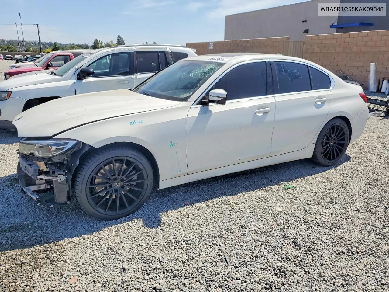 2019 BMW 330I VIN: WBA5R1C55KAK09348 Lot: 56533676