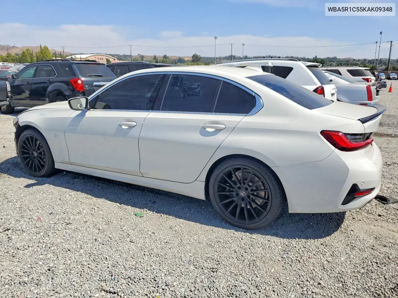 2019 BMW 330I VIN: WBA5R1C55KAK09348 Lot: 56533676