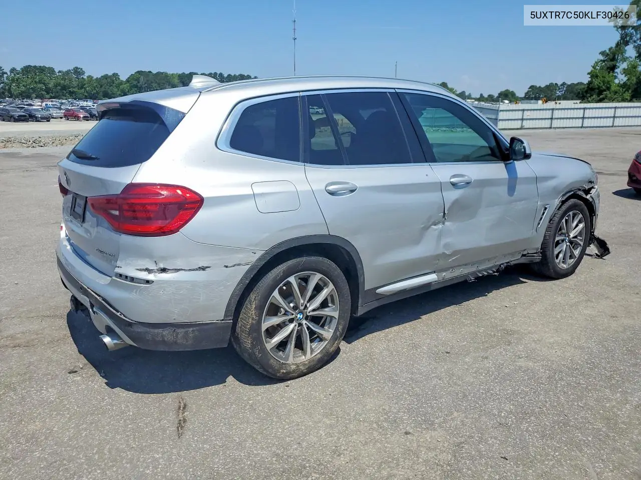 2019 BMW X3 Sdrive30I VIN: 5UXTR7C50KLF30426 Lot: 56952266