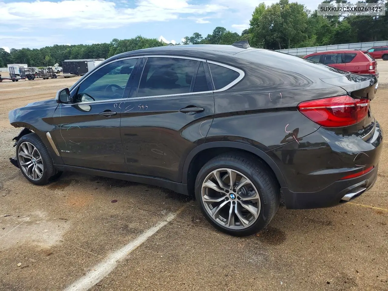 2019 BMW X6 xDrive35I VIN: 5UXKU2C5XK0Z63425 Lot: 57118716