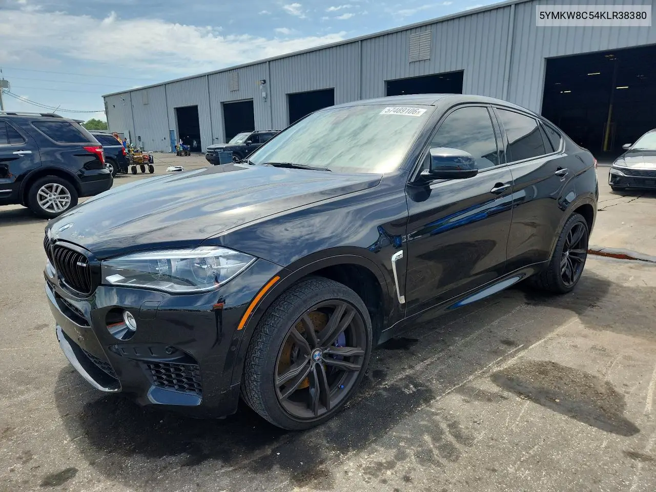 2019 BMW X6 M VIN: 5YMKW8C54KLR38380 Lot: 57489106