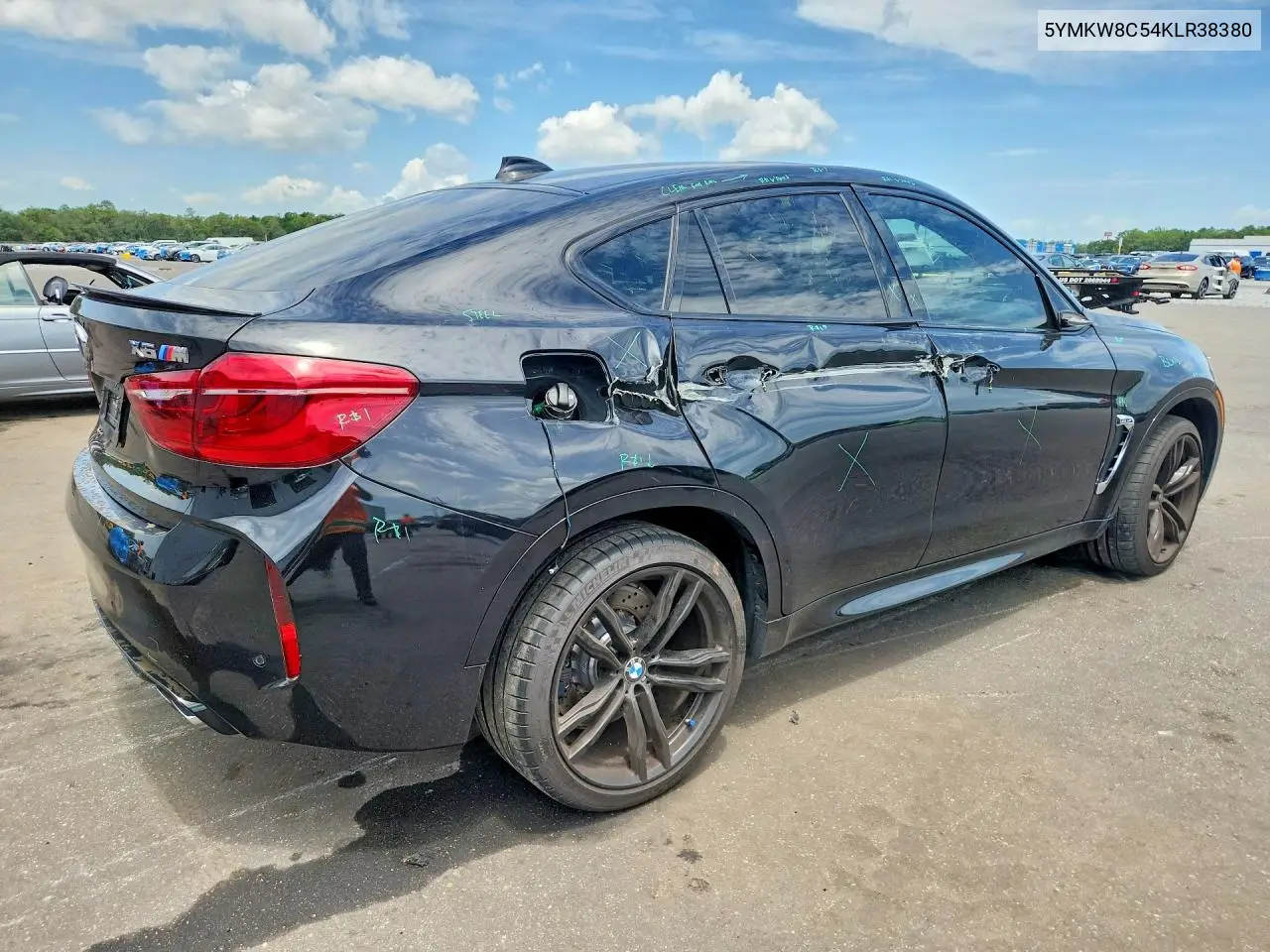 2019 BMW X6 M VIN: 5YMKW8C54KLR38380 Lot: 57489106