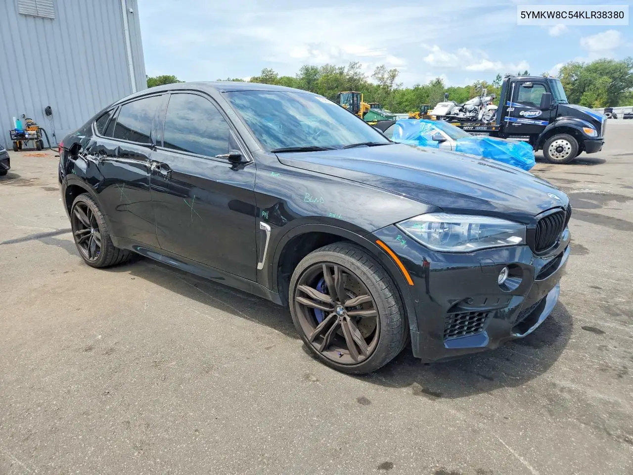 2019 BMW X6 M VIN: 5YMKW8C54KLR38380 Lot: 57489106