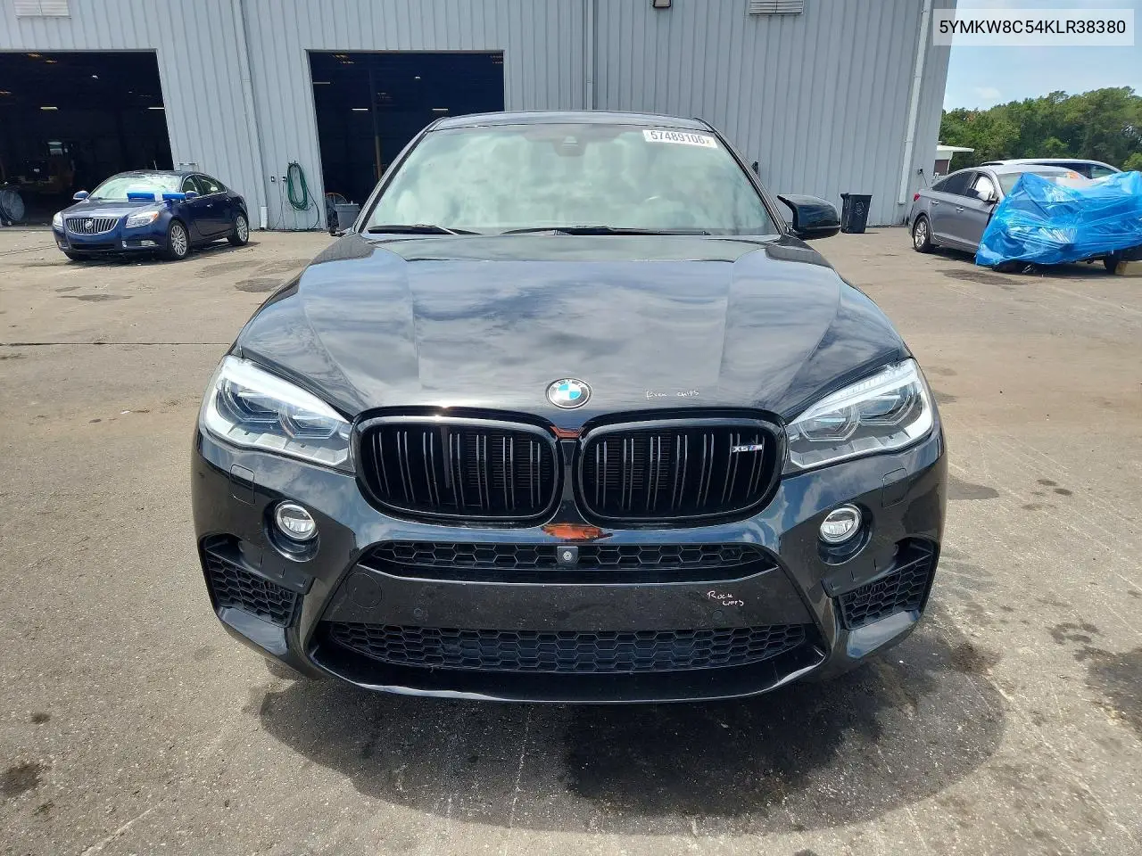 2019 BMW X6 M VIN: 5YMKW8C54KLR38380 Lot: 57489106
