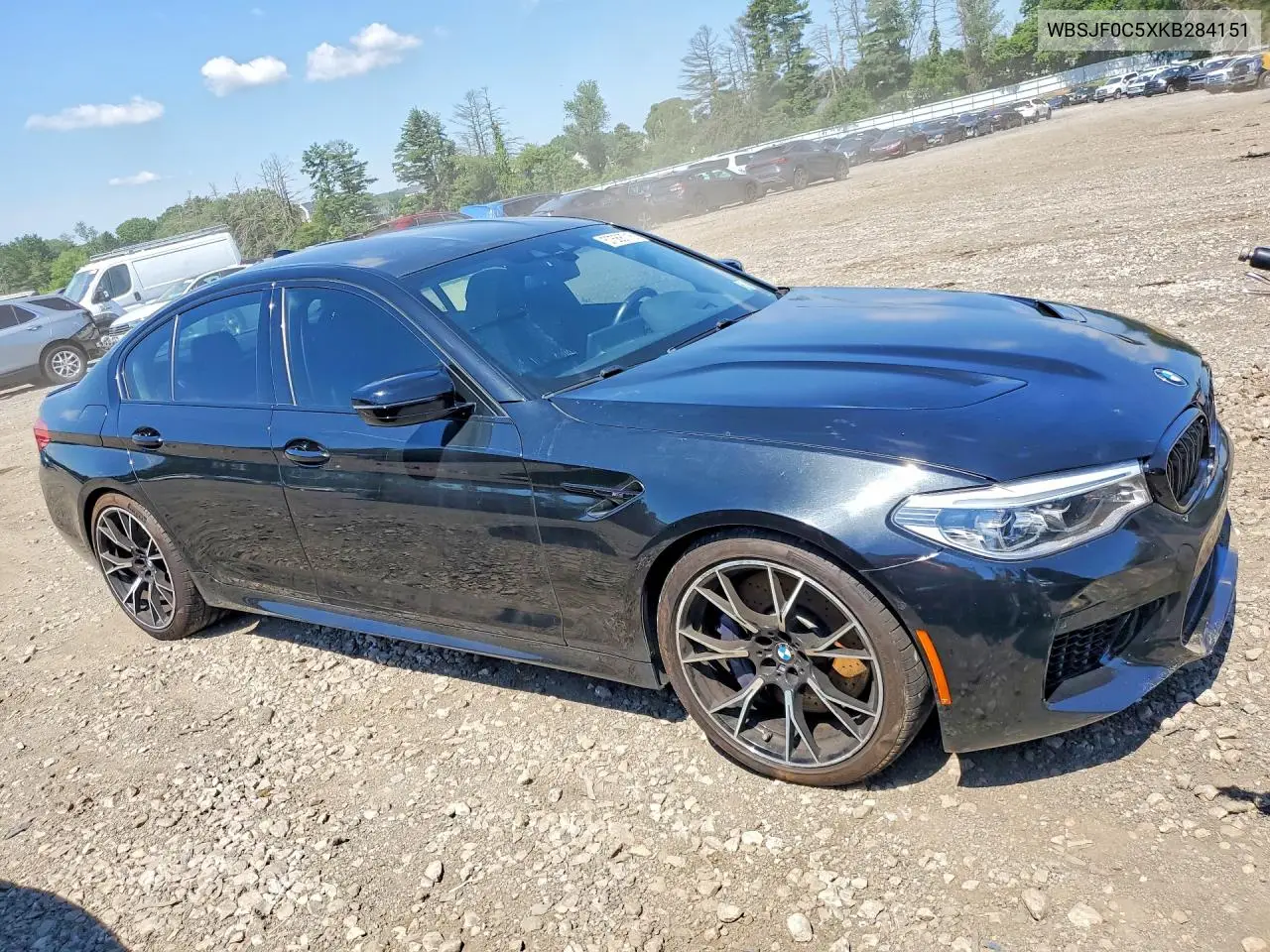 2019 BMW M5 VIN: WBSJF0C5XKB284151 Lot: 57568716