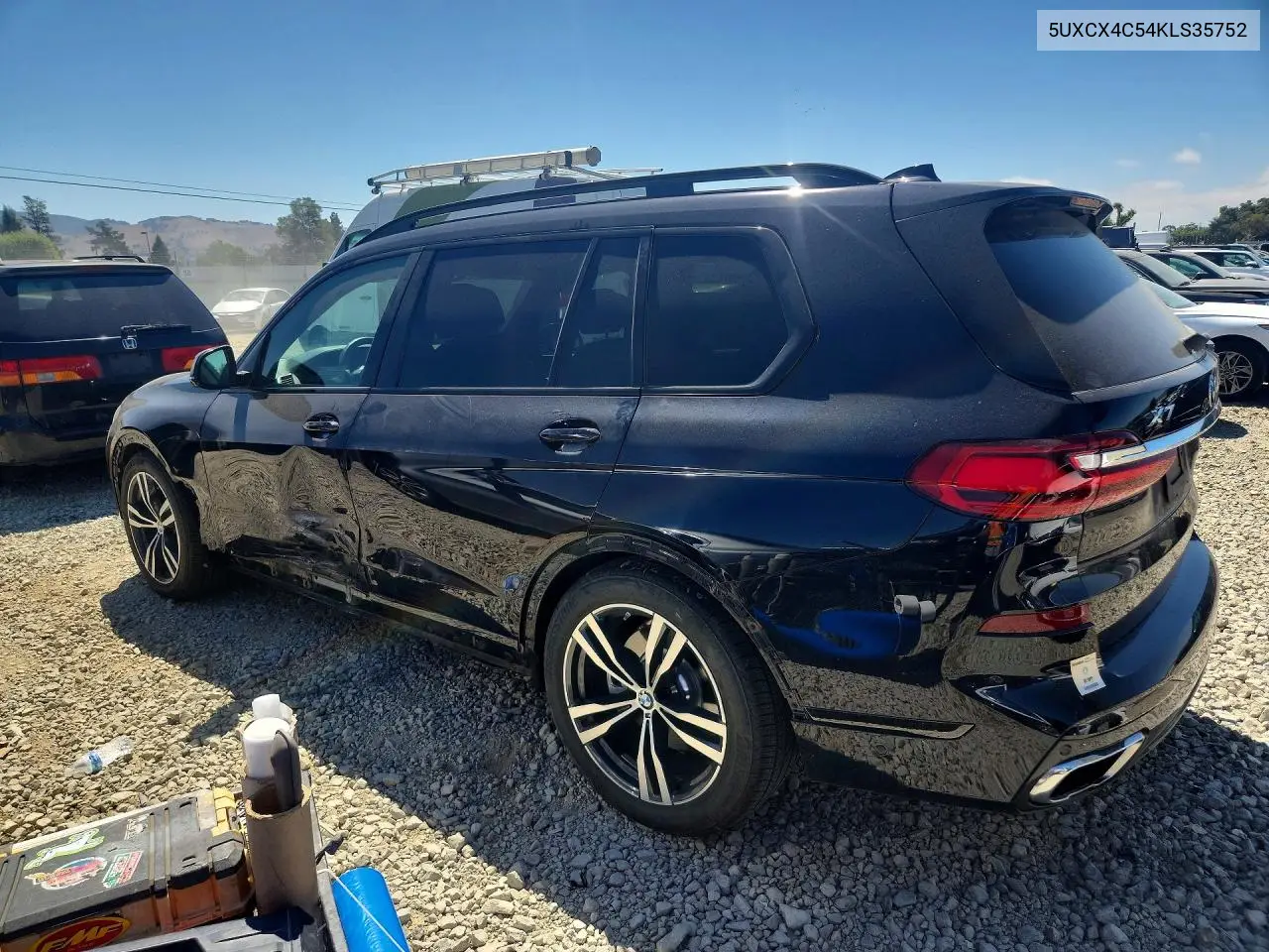 2019 BMW X7 xDrive50I VIN: 5UXCX4C54KLS35752 Lot: 58399546