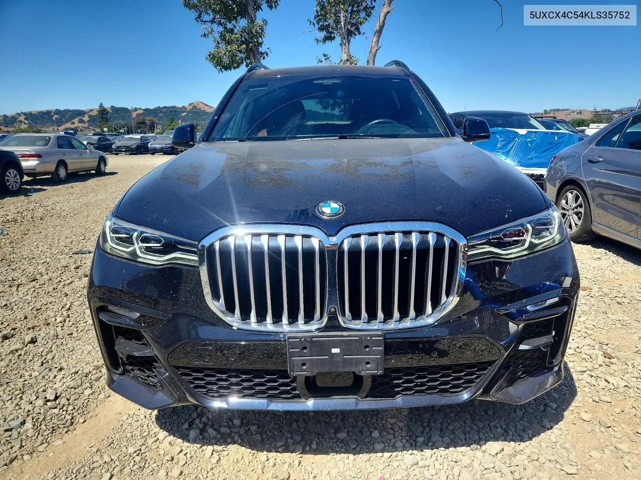 2019 BMW X7 xDrive50I VIN: 5UXCX4C54KLS35752 Lot: 58399546