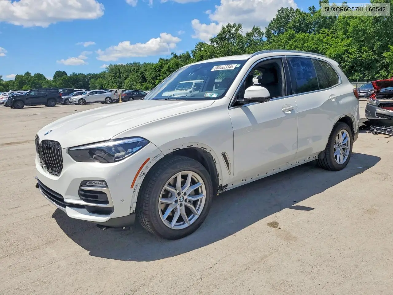 2019 BMW X5 xDrive40I VIN: 5UXCR6C57KLL60542 Lot: 58450336