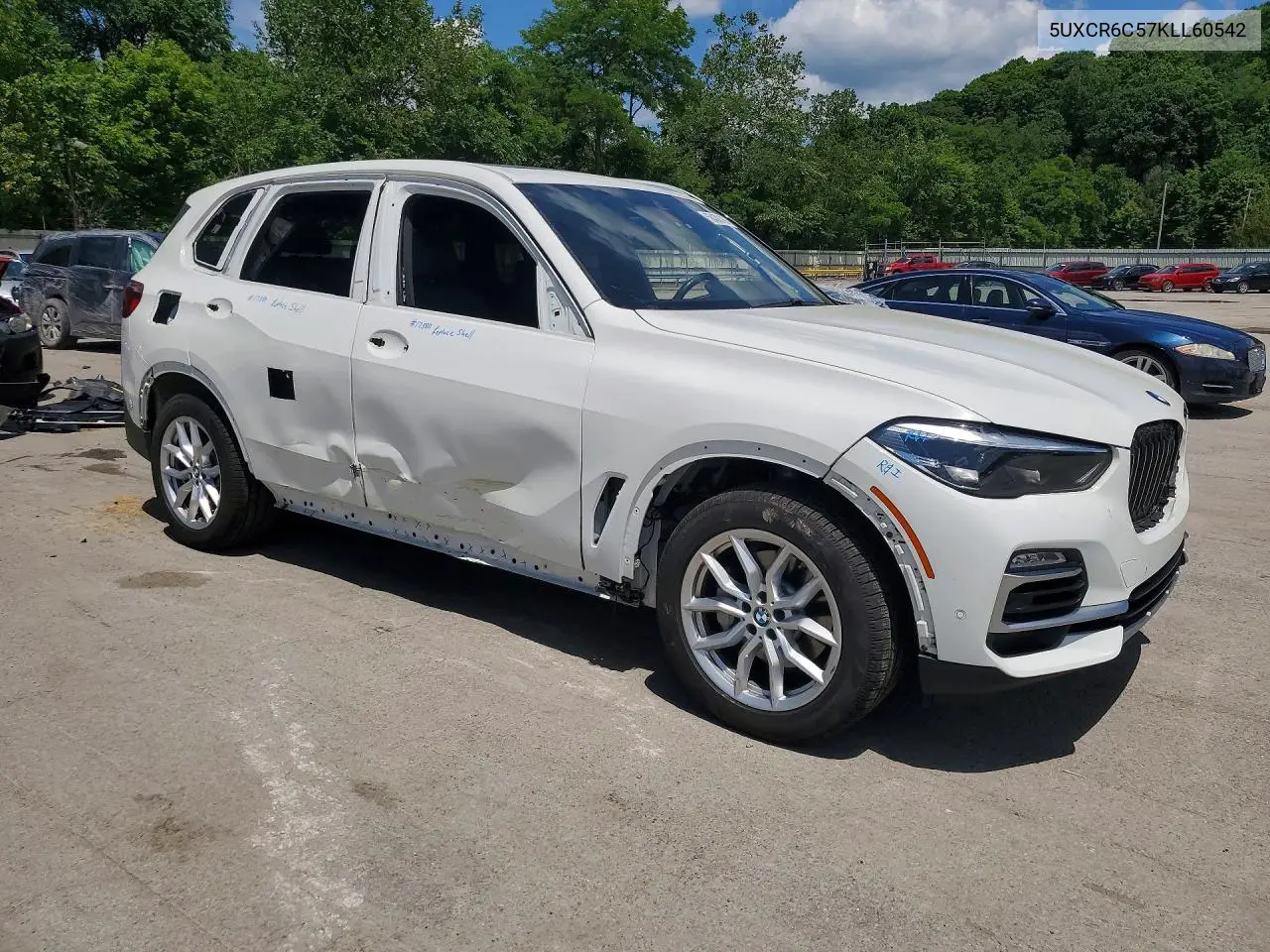 2019 BMW X5 xDrive40I VIN: 5UXCR6C57KLL60542 Lot: 58450336