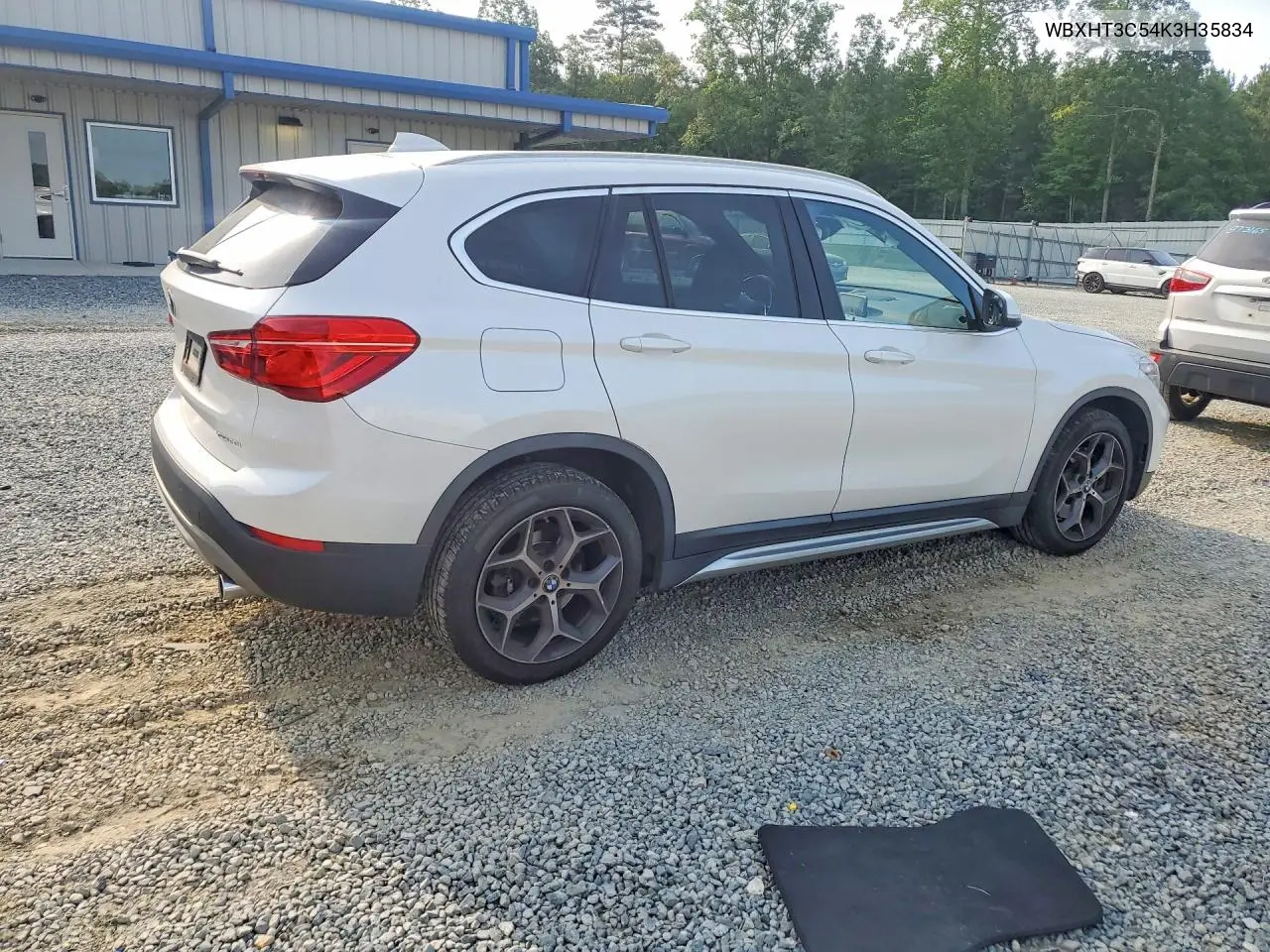 2019 BMW X1 xDrive28I VIN: WBXHT3C54K3H35834 Lot: 58890496