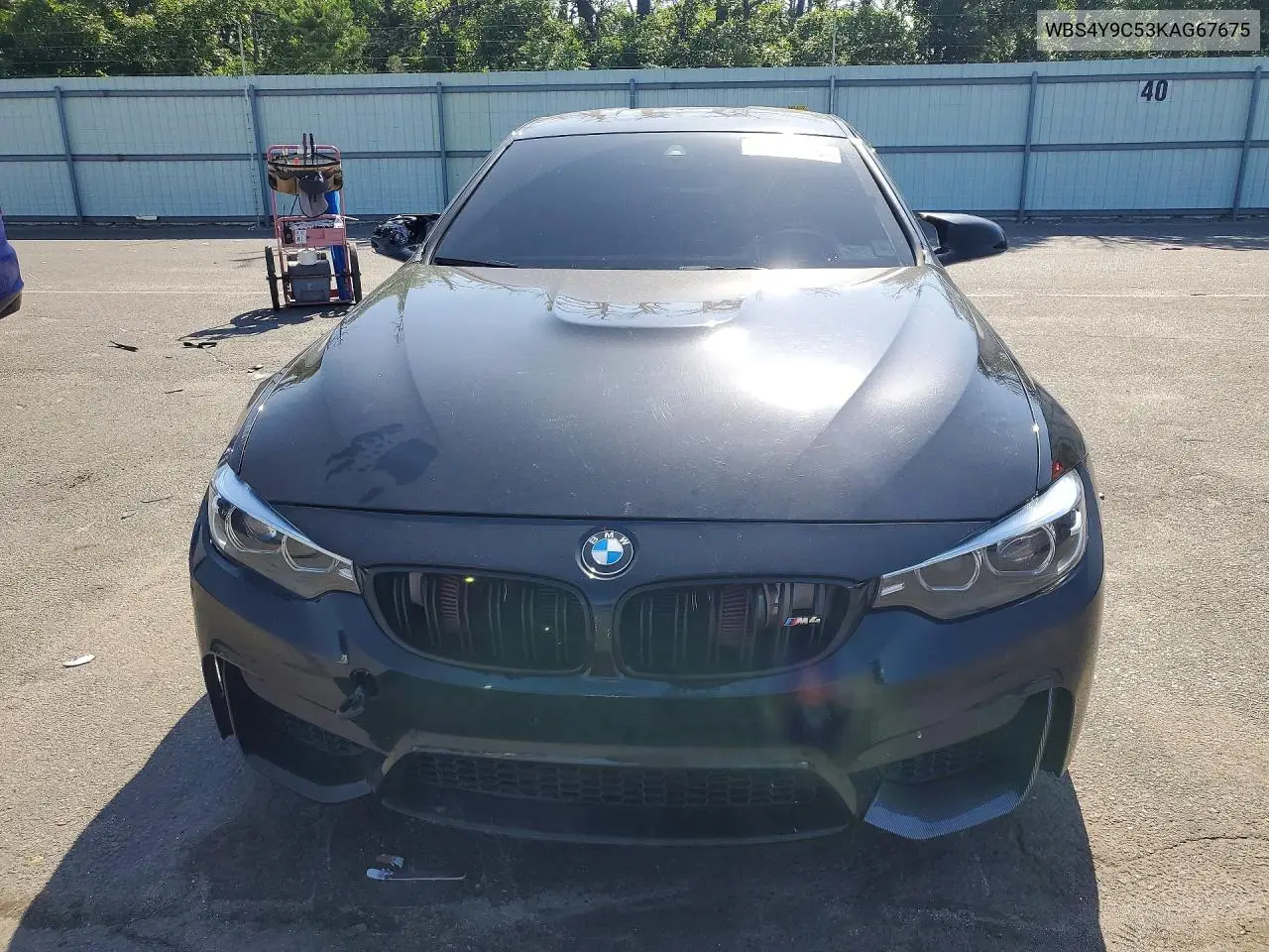 2019 BMW M4 VIN: WBS4Y9C53KAG67675 Lot: 59214586