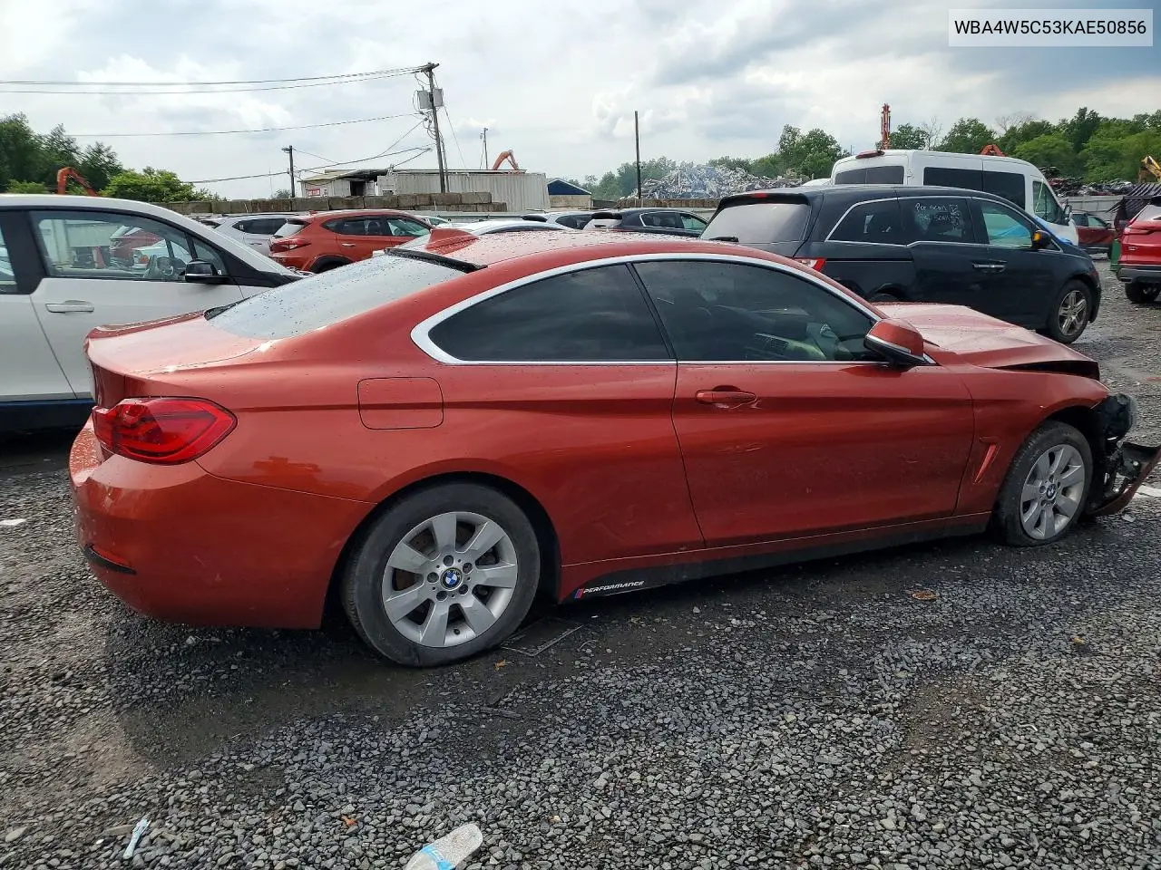 2019 BMW 430Xi VIN: WBA4W5C53KAE50856 Lot: 59738516