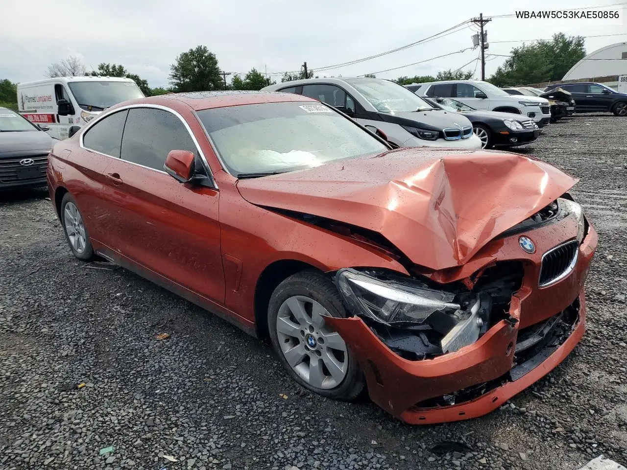 2019 BMW 430Xi VIN: WBA4W5C53KAE50856 Lot: 59738516