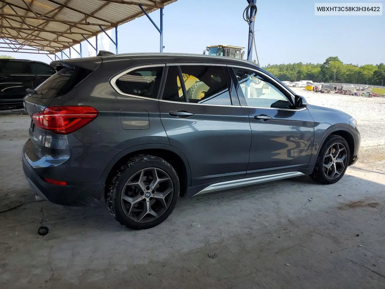 2019 BMW X1 xDrive28I VIN: WBXHT3C58K3H36422 Lot: 59855066