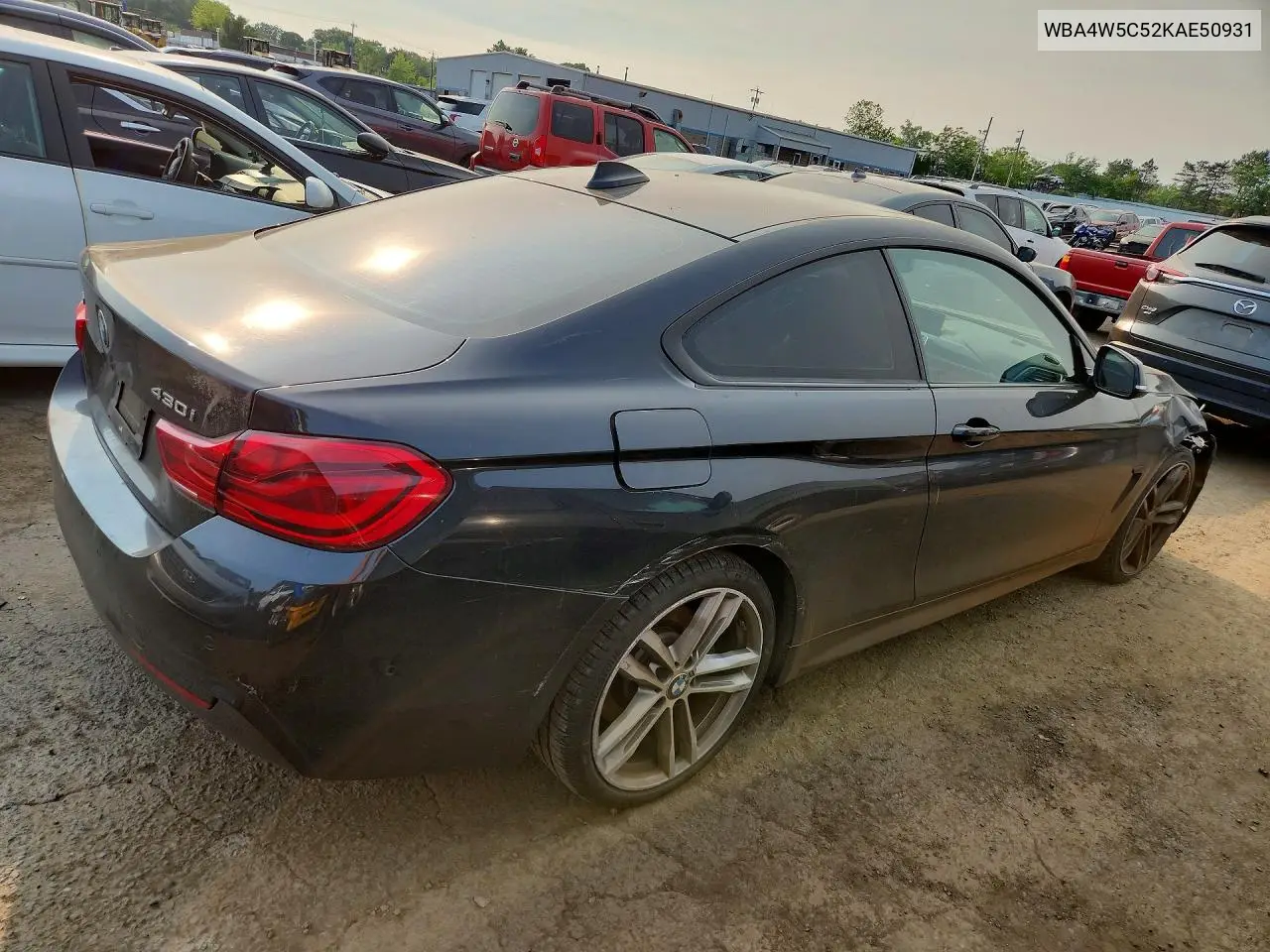 2019 BMW 430Xi VIN: WBA4W5C52KAE50931 Lot: 60243666