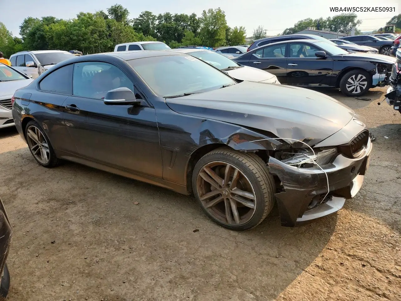 2019 BMW 430Xi VIN: WBA4W5C52KAE50931 Lot: 60243666
