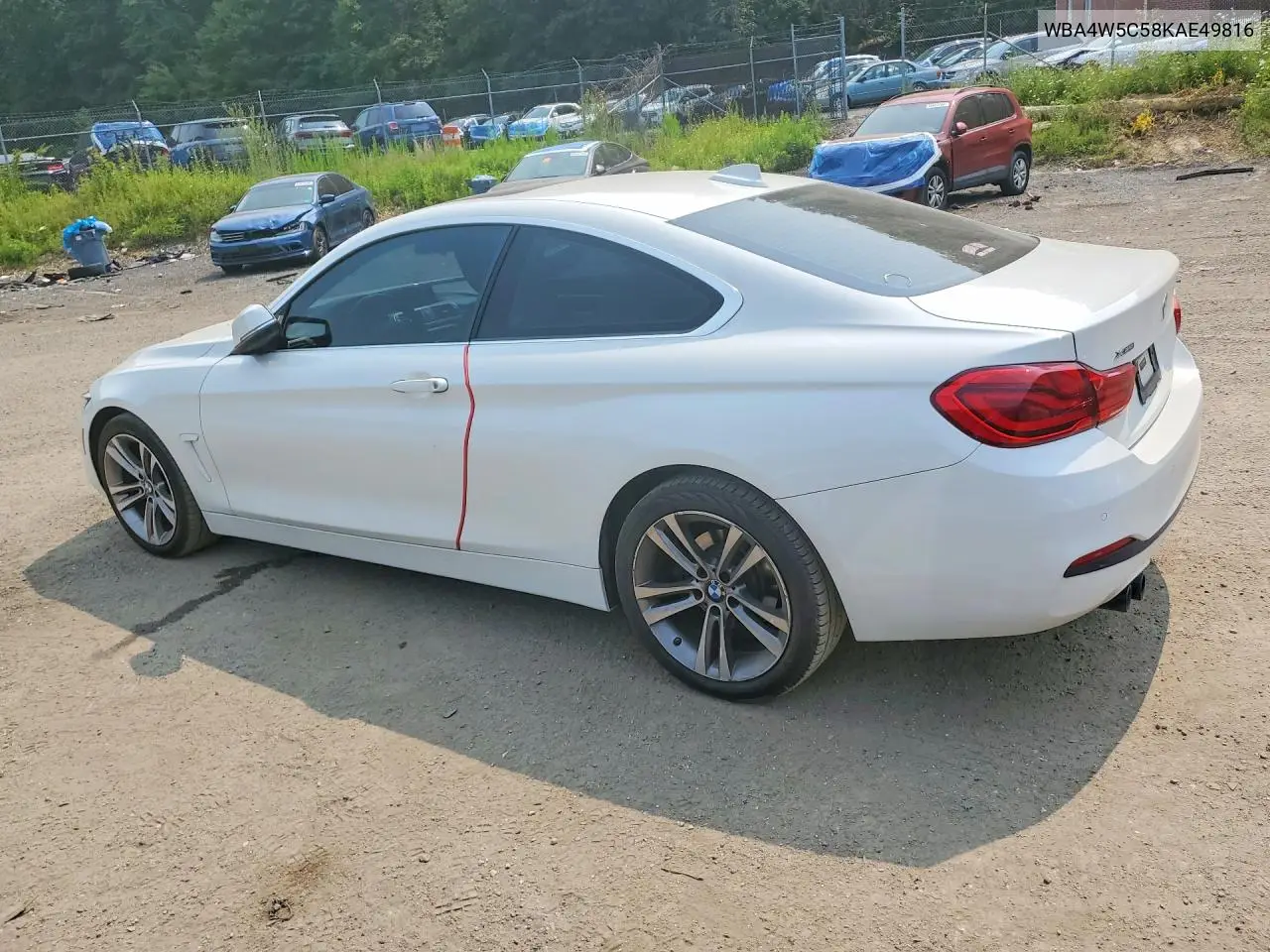 2019 BMW 430Xi VIN: WBA4W5C58KAE49816 Lot: 60680146