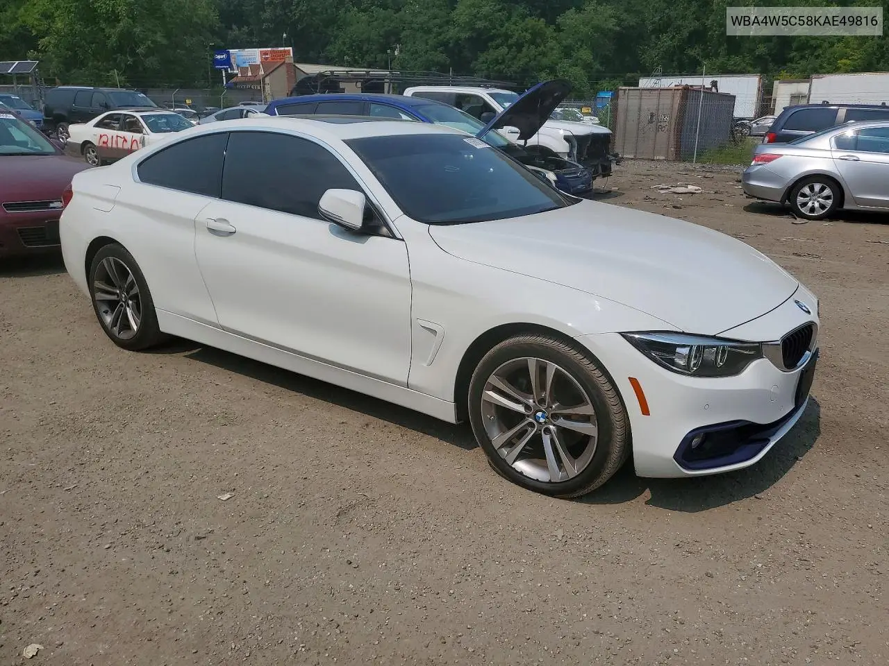2019 BMW 430Xi VIN: WBA4W5C58KAE49816 Lot: 60680146