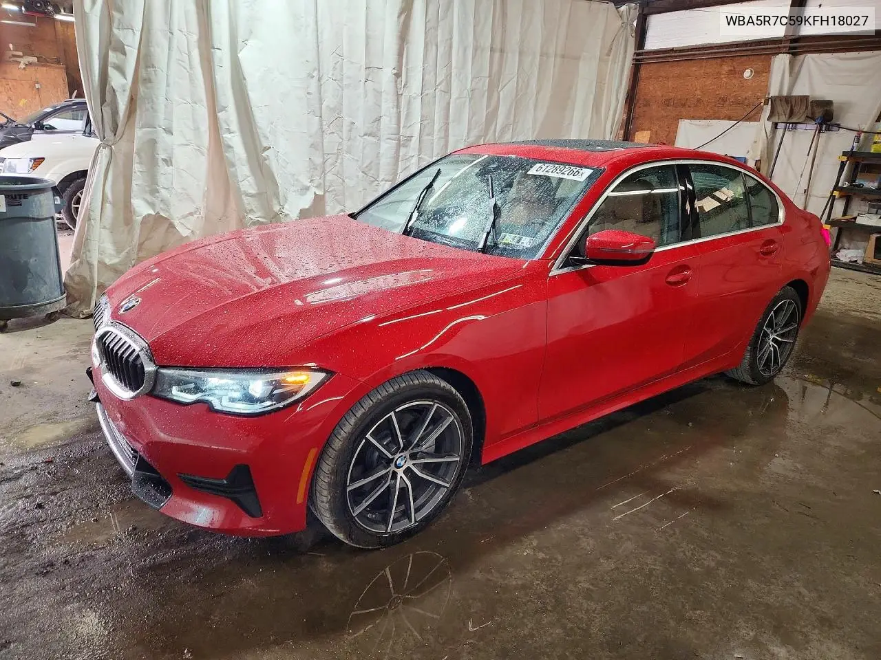 2019 BMW 330Xi VIN: WBA5R7C59KFH18027 Lot: 61289266