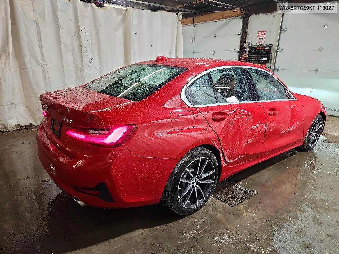 2019 BMW 330Xi VIN: WBA5R7C59KFH18027 Lot: 61289266