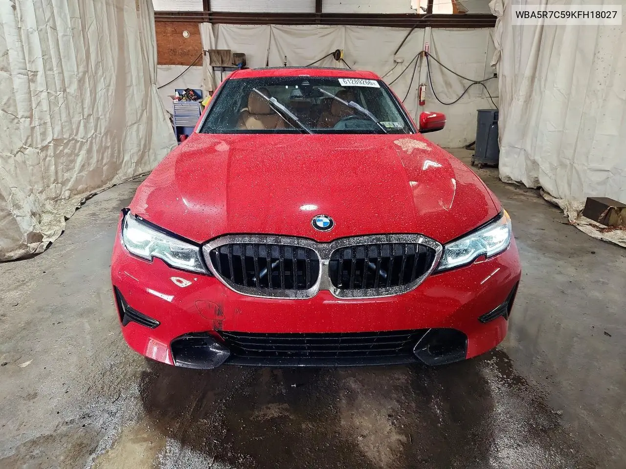 2019 BMW 330Xi VIN: WBA5R7C59KFH18027 Lot: 61289266