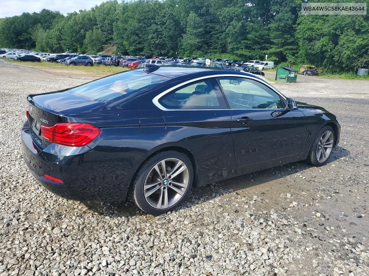 2019 BMW 430Xi VIN: WBA4W5C58KAE43644 Lot: 61756006