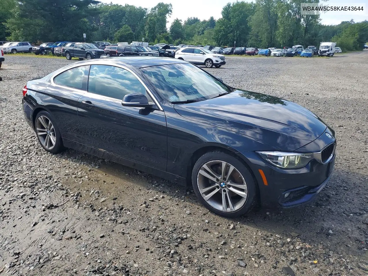 2019 BMW 430Xi VIN: WBA4W5C58KAE43644 Lot: 61756006