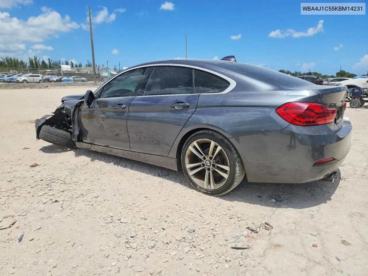 2019 BMW 430I Gran Coupe VIN: WBA4J1C55KBM14231 Lot: 61838146