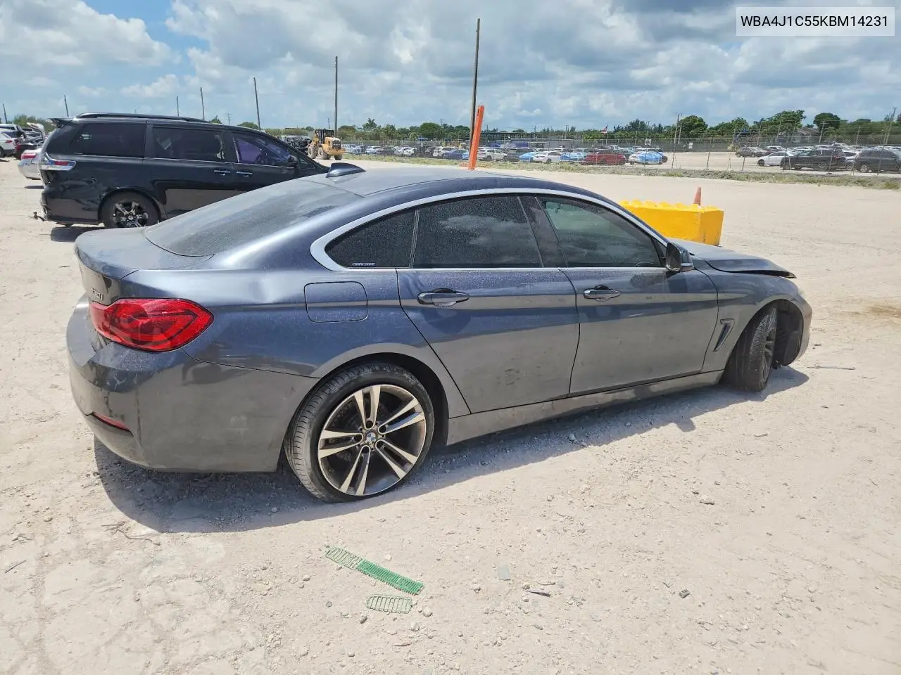 2019 BMW 430I Gran Coupe VIN: WBA4J1C55KBM14231 Lot: 61838146
