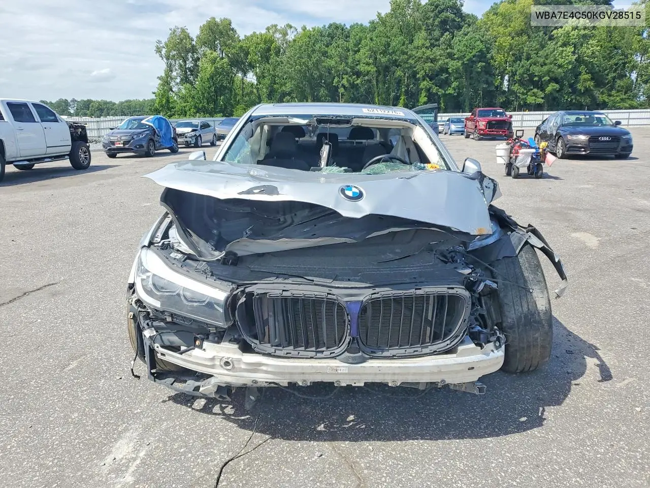 2019 BMW 740 Xi VIN: WBA7E4C50KGV28515 Lot: 62112276