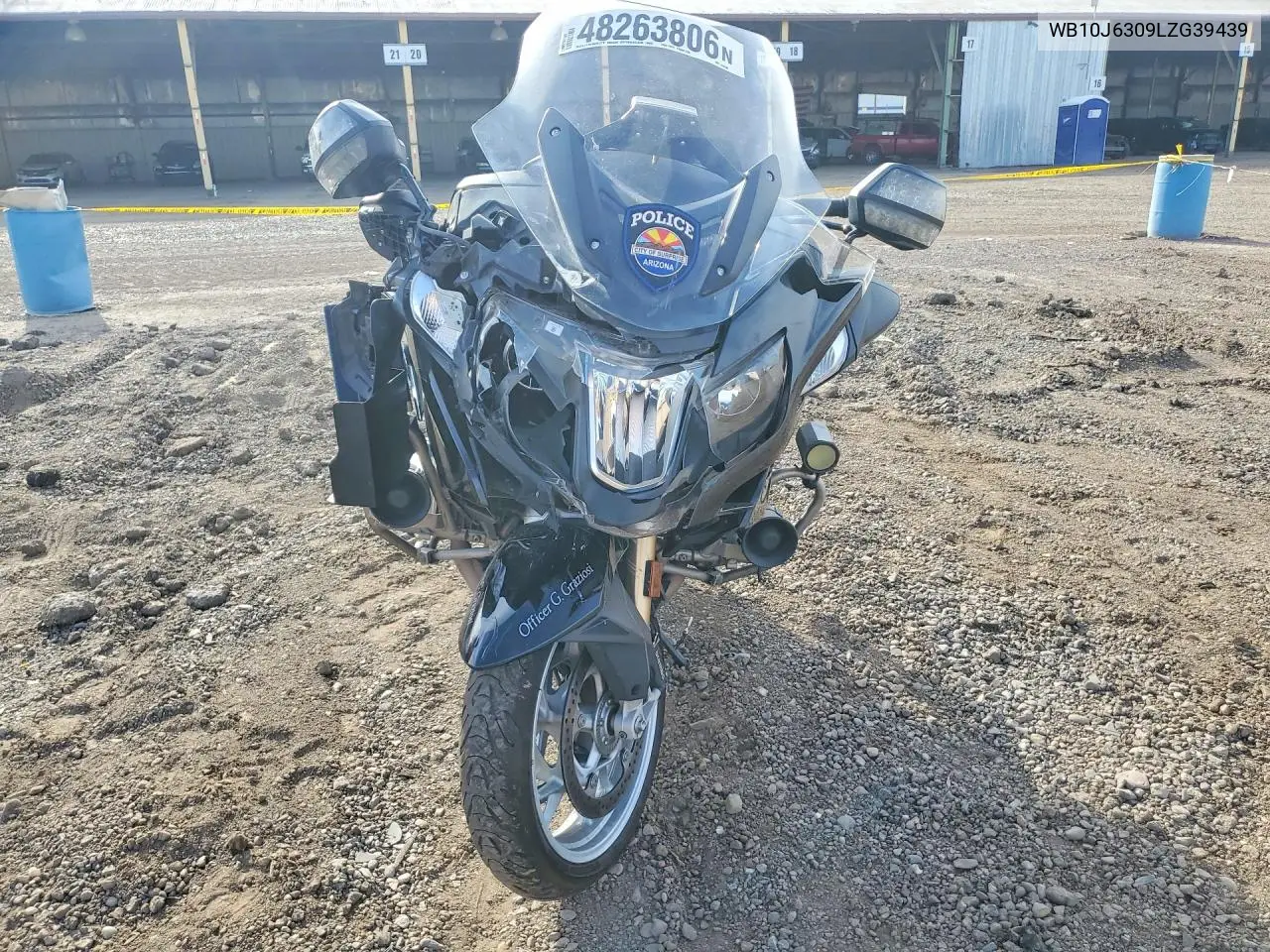 2020 BMW R 1250 Rt VIN: WB10J6309LZG39439 Lot: 48263806