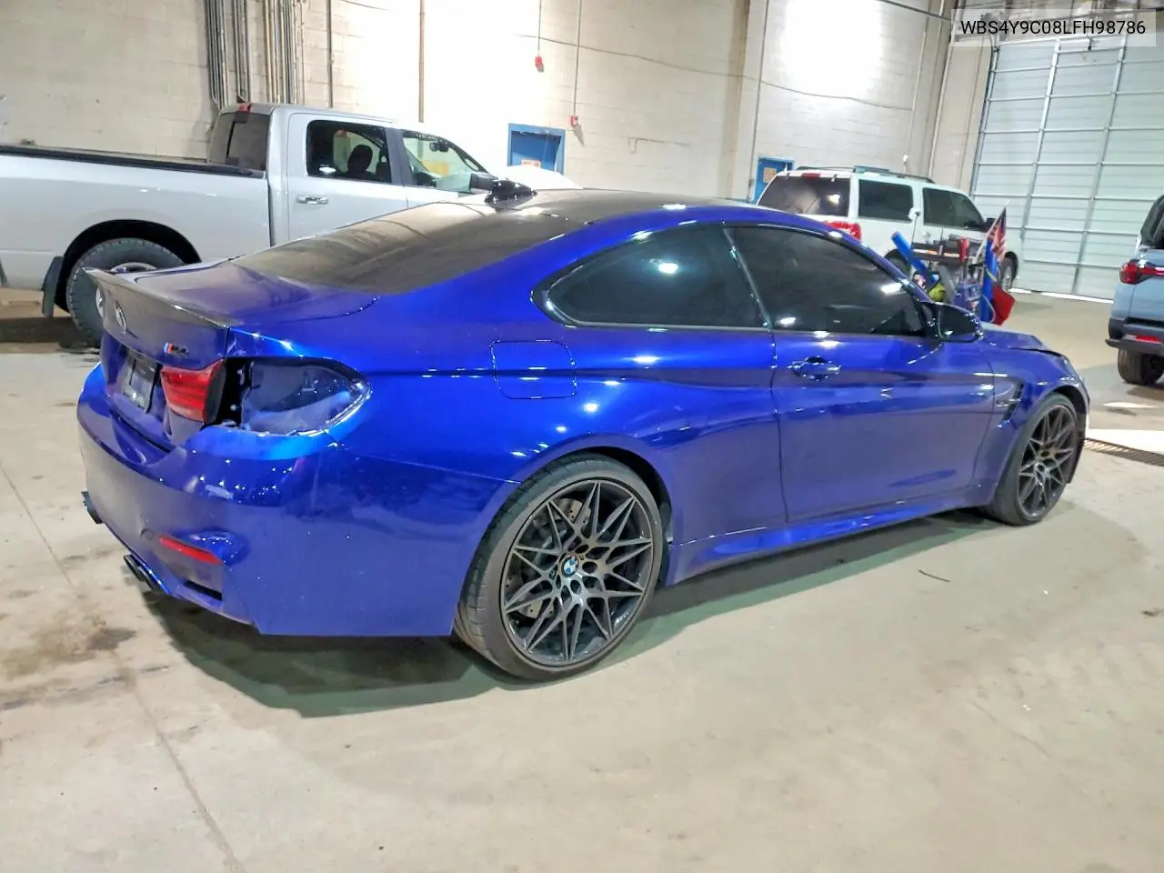 2020 BMW M4 VIN: WBS4Y9C08LFH98786 Lot: 48684896