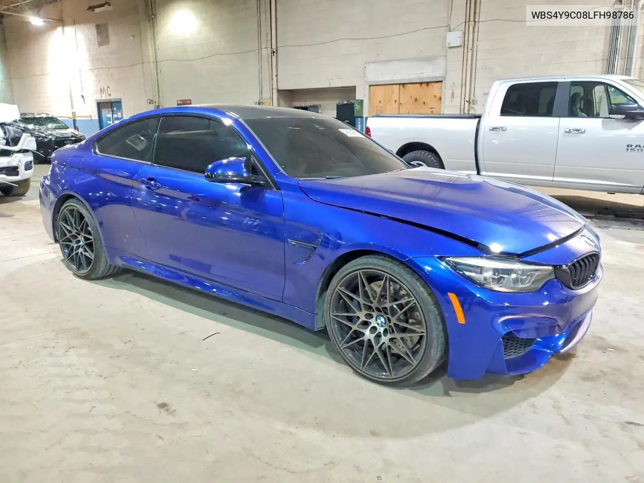 2020 BMW M4 VIN: WBS4Y9C08LFH98786 Lot: 48684896